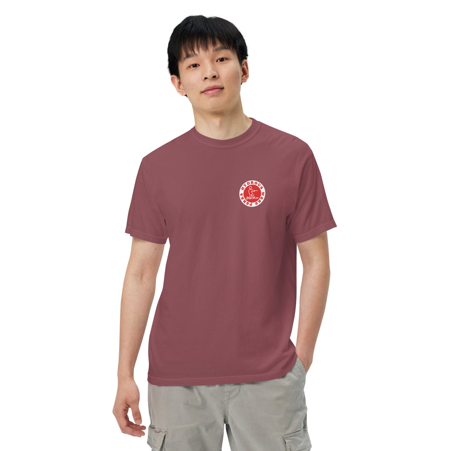 Men’s garment-dyed heavyweight t-shirt