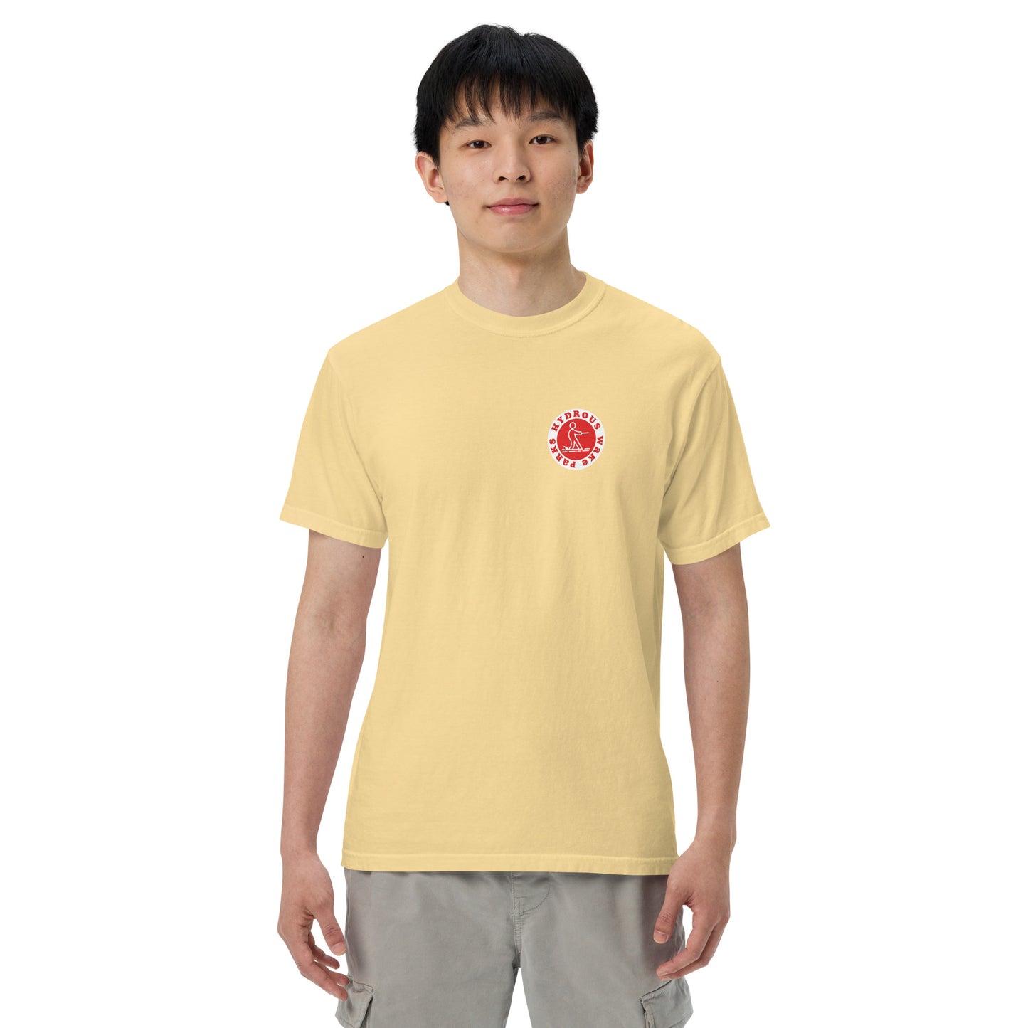 Men’s garment-dyed heavyweight t-shirt